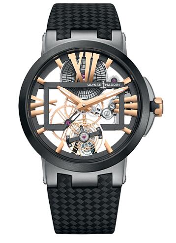 Review Ulysse Nardin Executive Skeleton Tourbillon 1713-139 / 02-BQ watch for sale